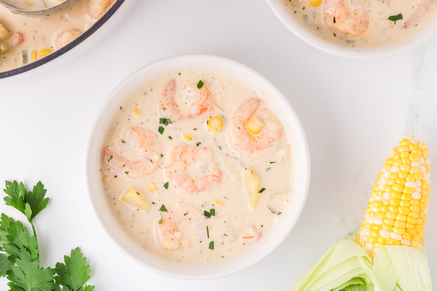 Shrimp and Corn Chowder - Exclusive