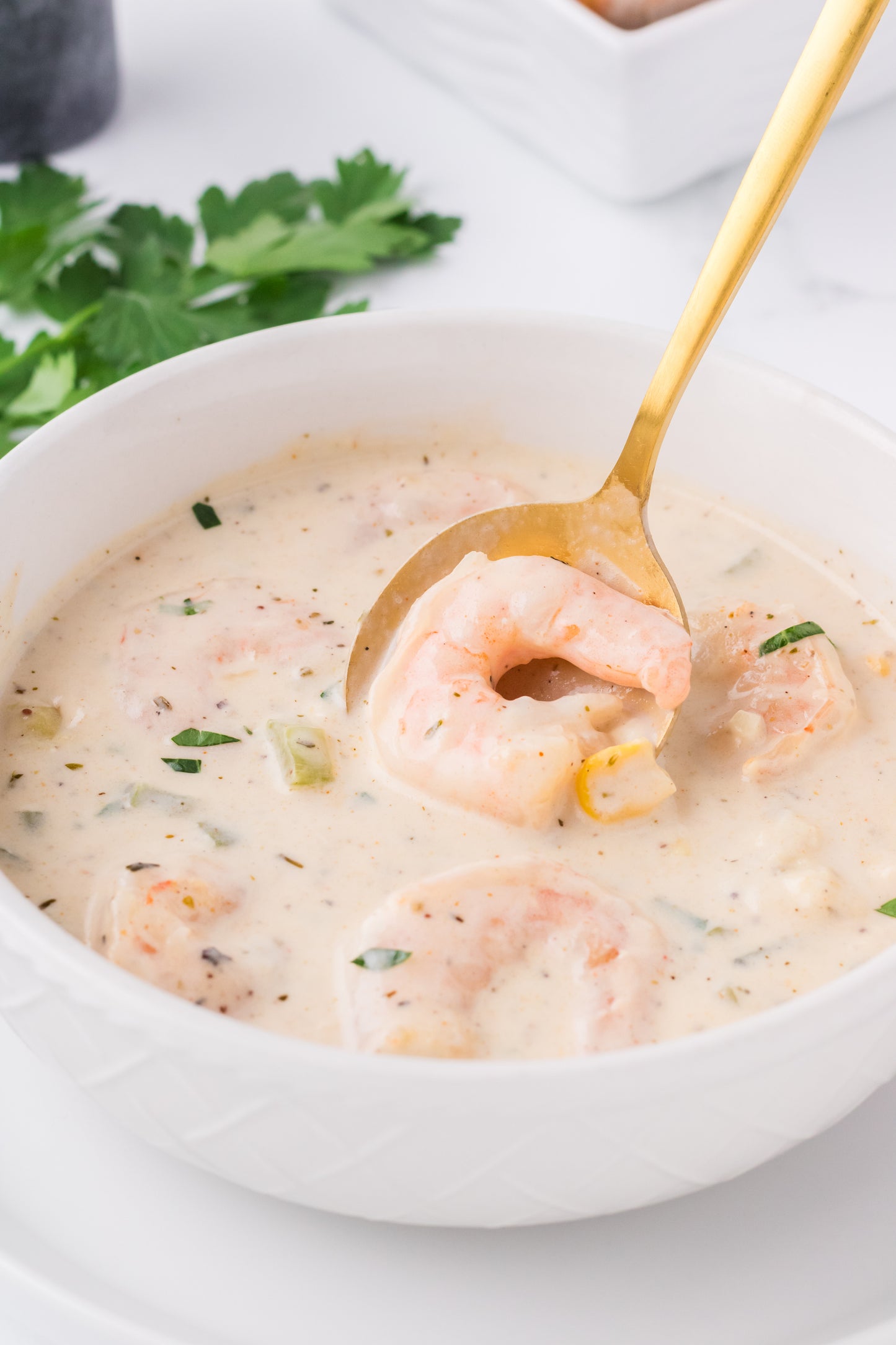 Shrimp and Corn Chowder - Exclusive