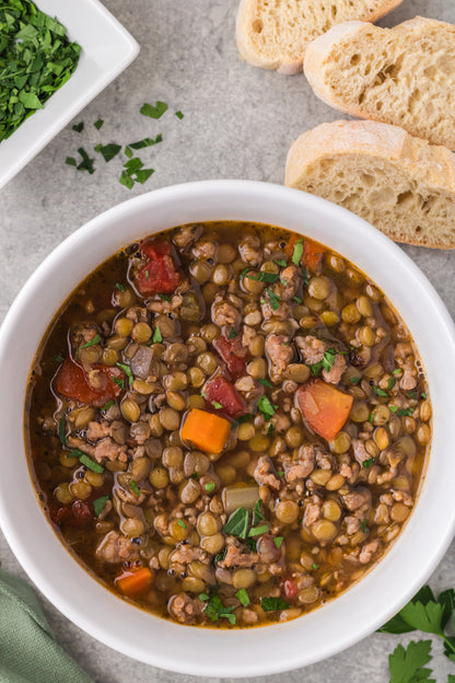 Lentil and Sausage Soup - Exclusive