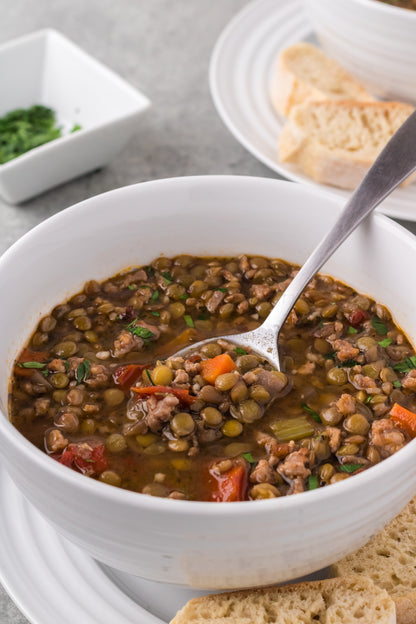 Lentil and Sausage Soup - Exclusive