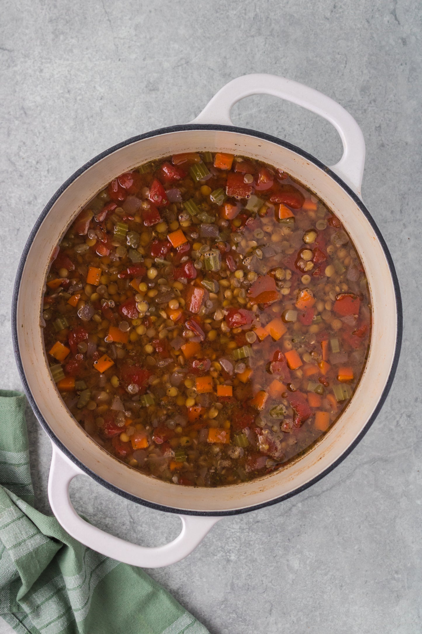 Lentil and Sausage Soup - Exclusive