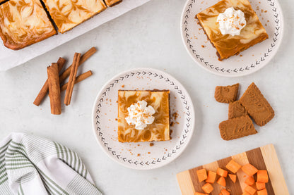 Swirled Sweet Potato Cheesecake Bars - Exclusive