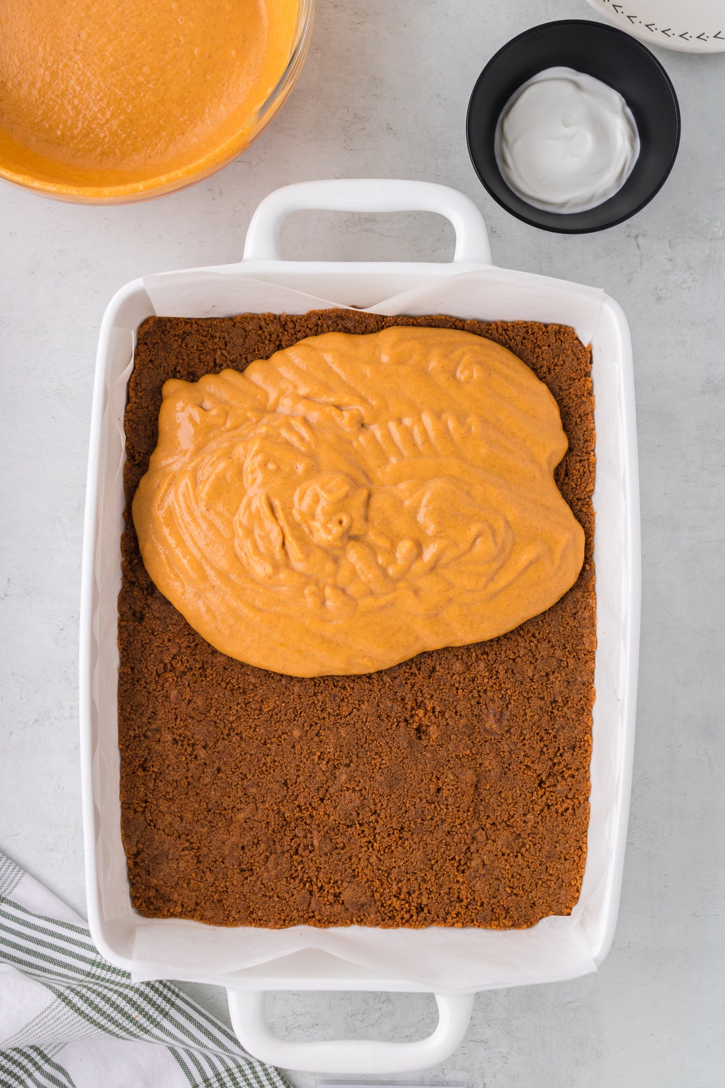 Swirled Sweet Potato Cheesecake Bars - Exclusive